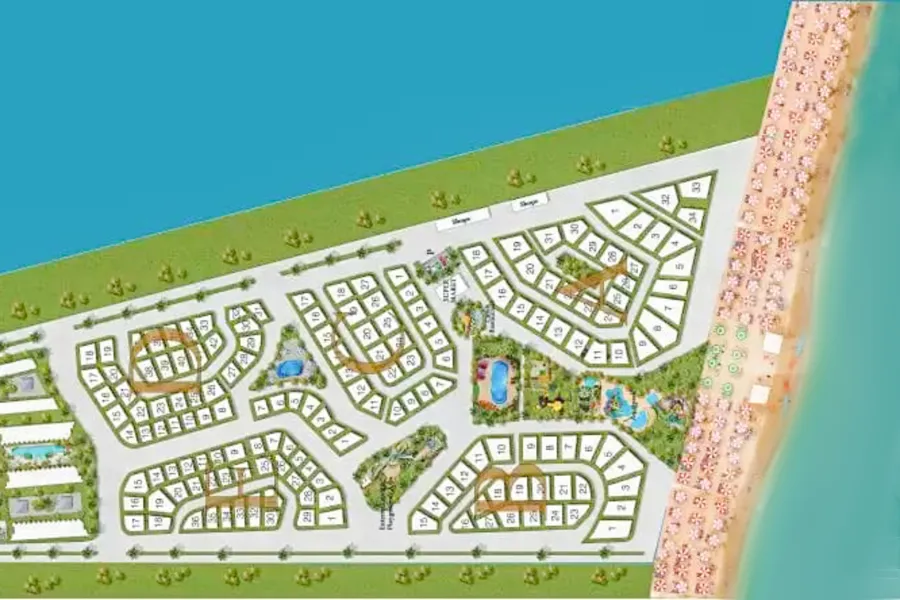 Ground chalet with garden for sale (Lamira) Ras El-Hekma 140 m