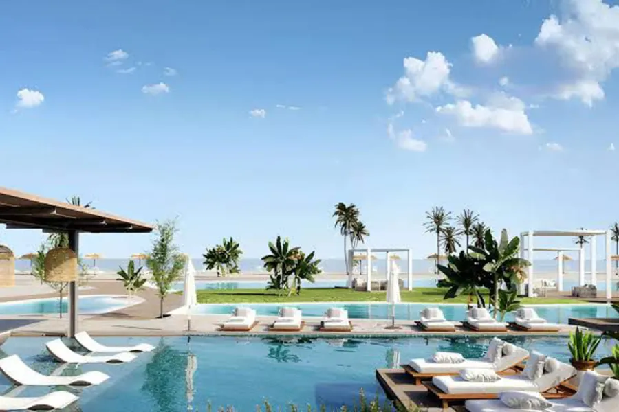 Ground studio with garden 190 m for sale (Cali Coast - Ras El Hekma) 71 M