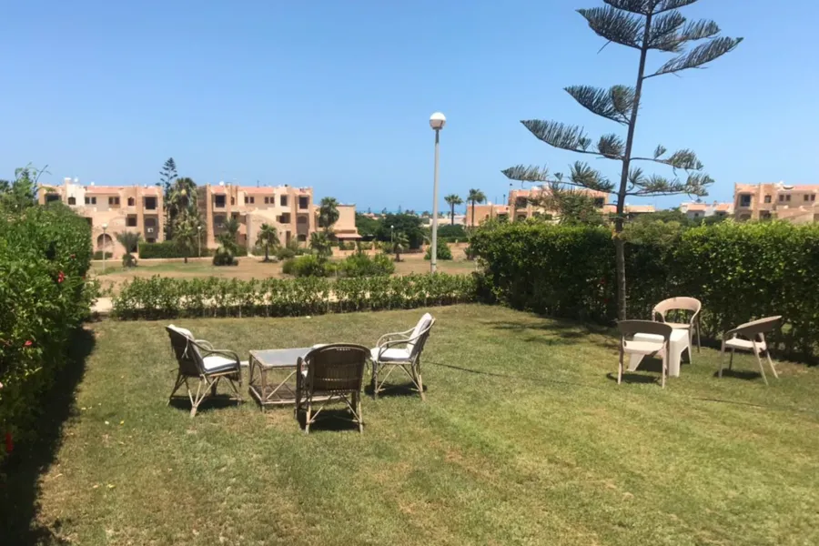 Ground duplex chalet with garden for sale (Marina 5) 220 m