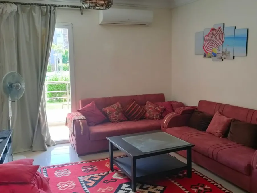 شاليه أرضي بجاردن للبيع (مارسيليا بيتش 4) 80 م