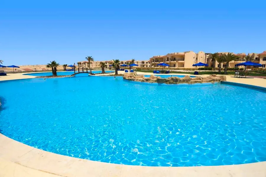 Ground Chalet + Garden for sale (Coral Hills Resort) Ras Al-Hekma 170 m Chalet + 120 m Garden