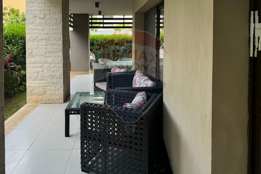 Furnished ground chalet + Garden for rent North coast (Marassi)