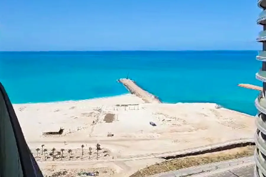 Luxury apartment for sale (North Edge - El Alamein) 182 m