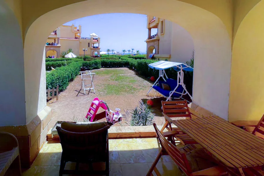 Furnished chalet for rent (Lazurde Bay Village - Sidi Abdel Rahman) 120 m