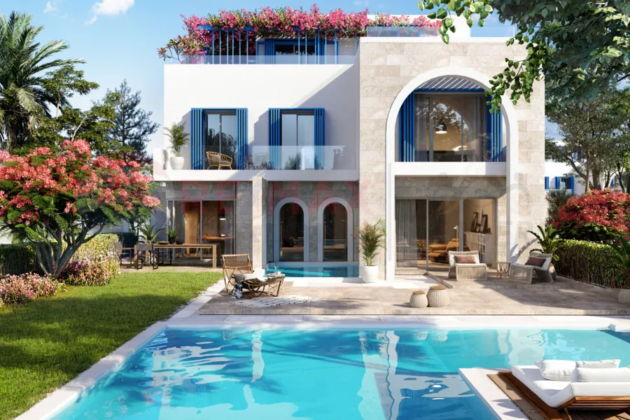 Twin house villa for sale (Naia Bay - Ras Al Hekma) 180 m