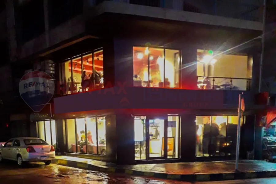 Shop  with investment return for sale 200 m Al-Mandara (directly on the sea) with payment facilities