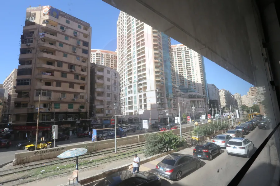 ميزان للايجار 770 م سان ستيفانو (على الترام مباشره)