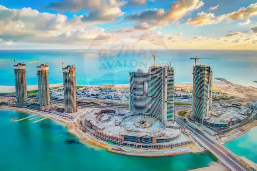 Studio for sale (The Gate Towers - City edge) The New Alamein 54 m