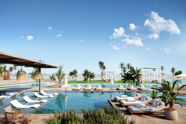 Ground Chalet with garden 245 m for sale (Cali Coast - Ras El Hekma) 101 m