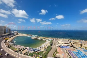 Furnished apartment for annual rent 140 m Saba Basha ( Directly on the sea )