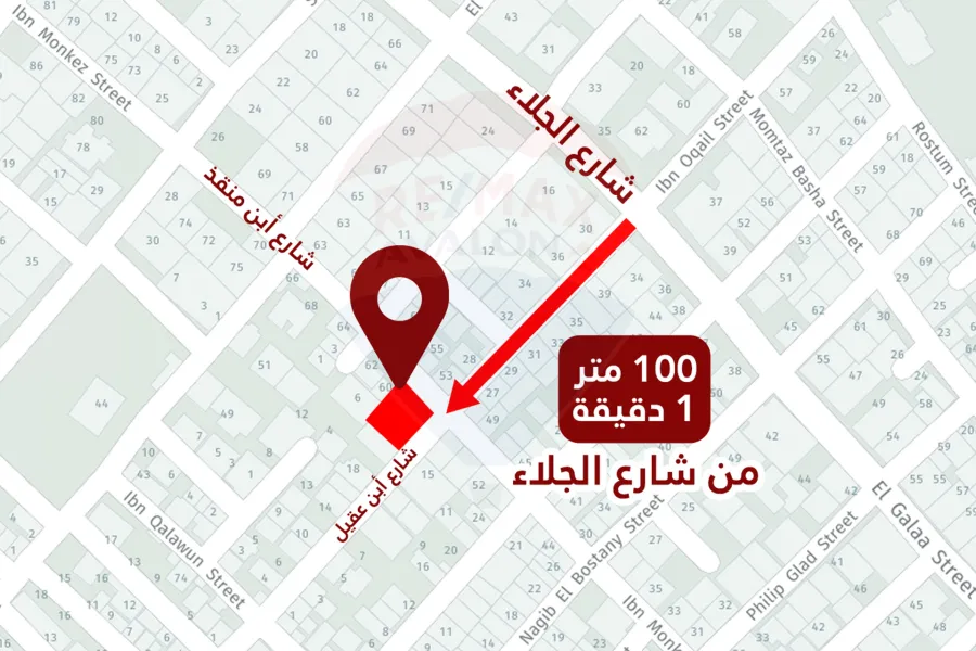 Shop for Sale 16 m Victoria (Near El Galaa St. - Intersection of Ben Monqez St. with Ben Aqeel St.)