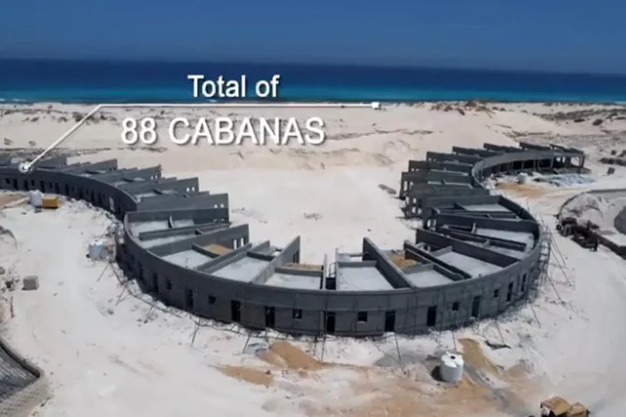 Chalet for sale (Sea shore - Ras Al-Hikma) 100 m