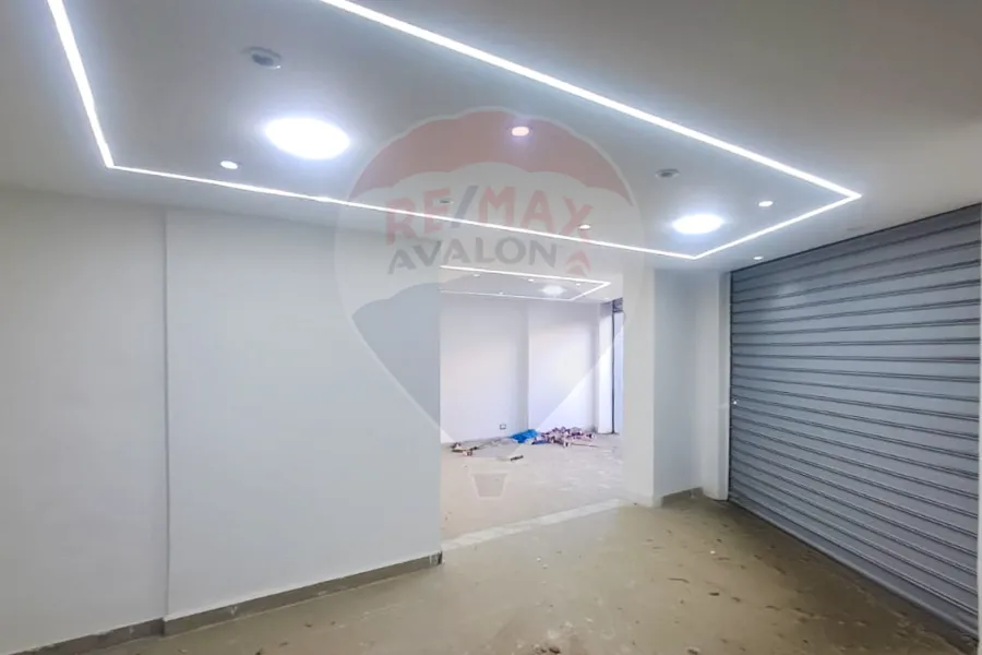 Shop for rent 45 m Wabour Elmayah (branched from Galal El-Din El-Desouki St.) + 45 m Up floor