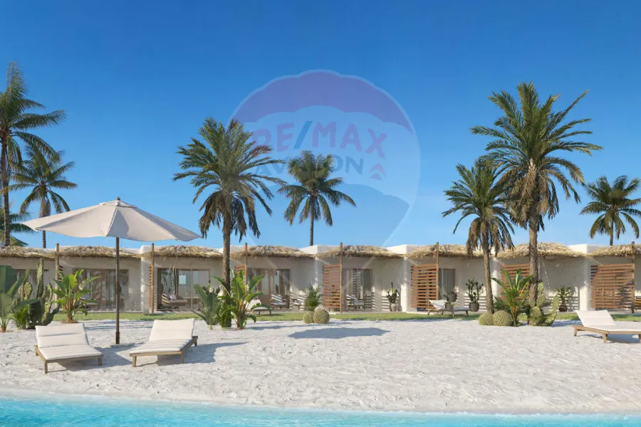 Ground chalet + Garden for Sale north coast (Ras El Hekma - Hacienda west)