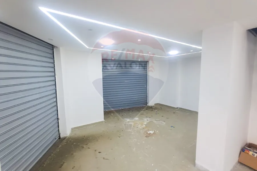 Shop for rent 45 m Wabour Elmayah (branched from Galal El-Din El-Desouki St.) + 45 m Up floor