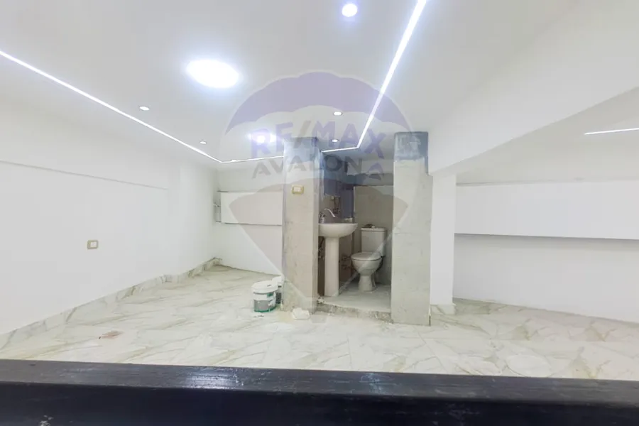 Shop for rent 45 m Wabour Elmayah (branched from Galal El-Din El-Desouki St.) + 45 m Up floor