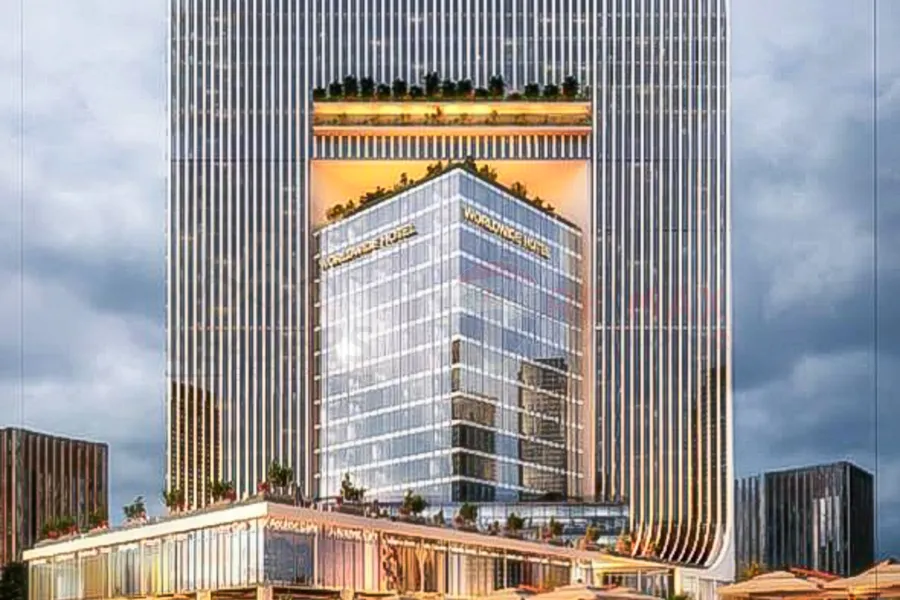 وحدة فندقية للبيع 65 م (Green River Tower - العاصمة الإدارية)