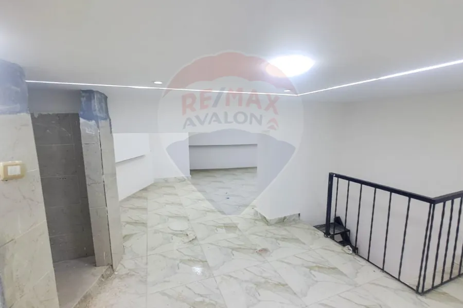 Shop for rent 45 m Wabour Elmayah (branched from Galal El-Din El-Desouki St.) + 45 m Up floor