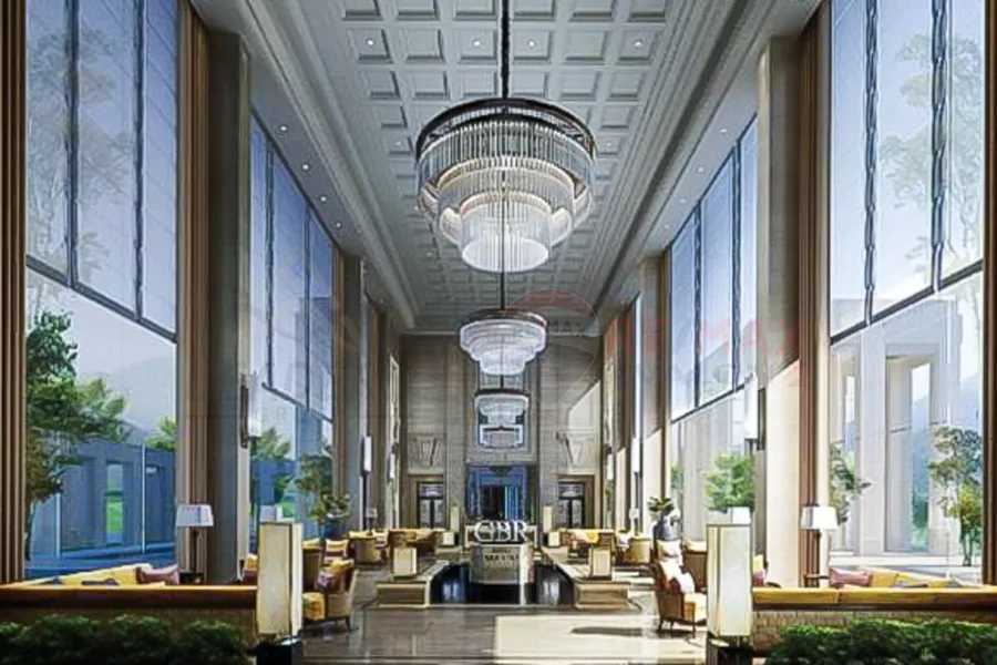 وحدة فندقية للبيع 65 م (Green River Tower - العاصمة الإدارية)