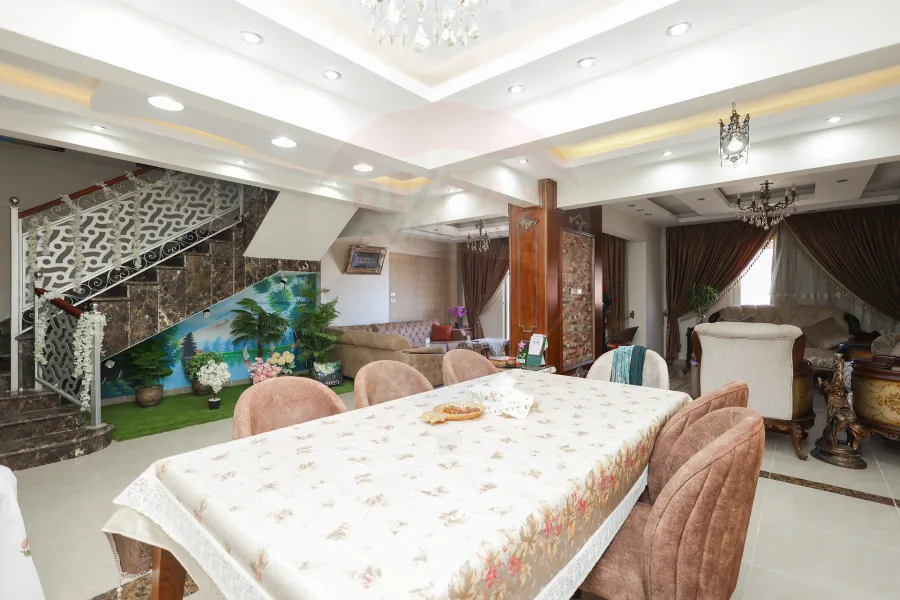 Duplex Apartment for sale 288m  New smouha (Al Rowad Compound)
