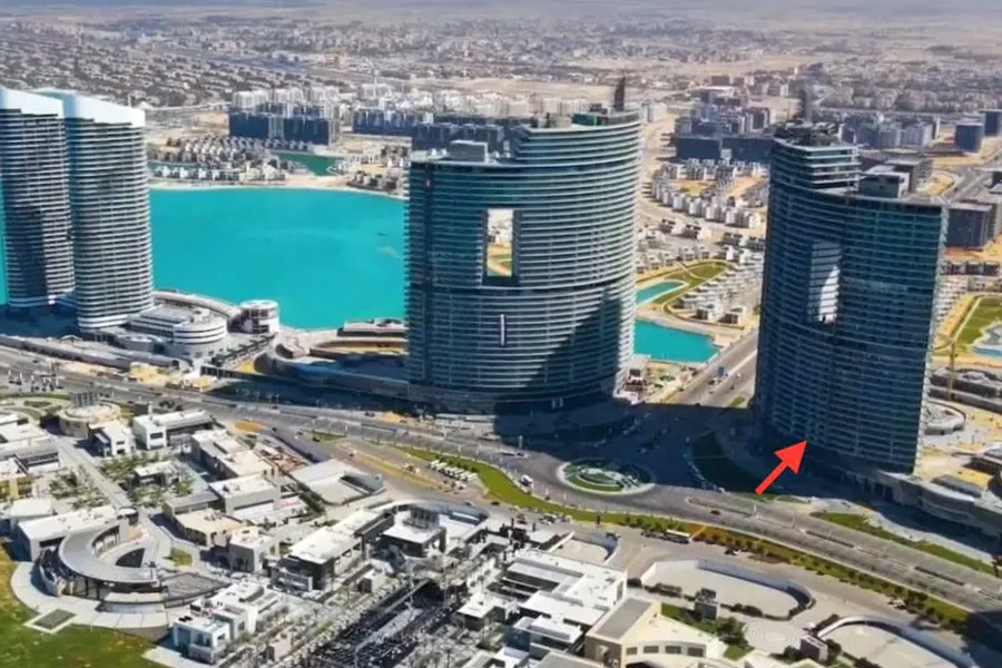 Studio for sale 71 m The Alamein Iconic Towers (The Gate 5)