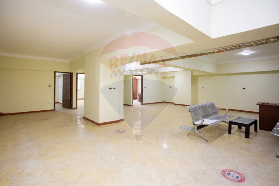 Administrative apartment for rent 300 m Roushdy (Abu Qir St.)