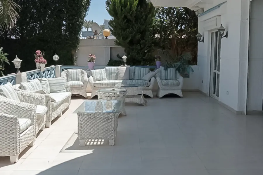 Stand alone villa for rent furnished (Artists - Sidi Abdel Rahman) 1,200 m