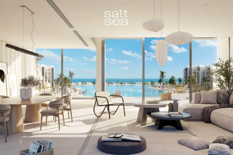 Twin chalet for sale (Salt Tatweer misr - Ras Al-Hikma) 330 m