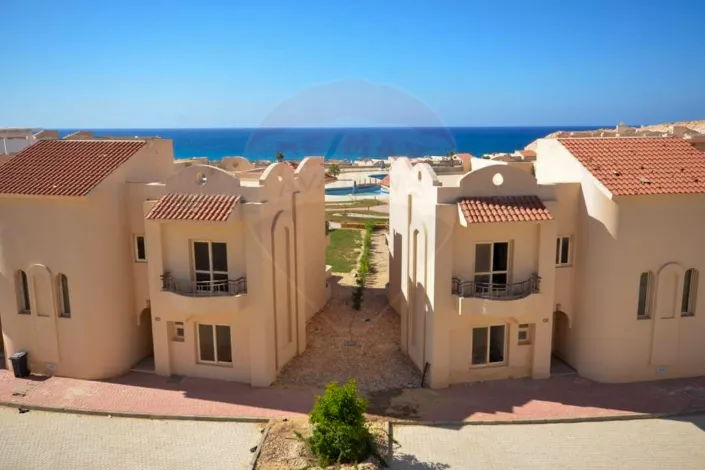 Ground chalet with garden for sale (Coral Hills - Ras El Hekma) 127 m + 60 m garden