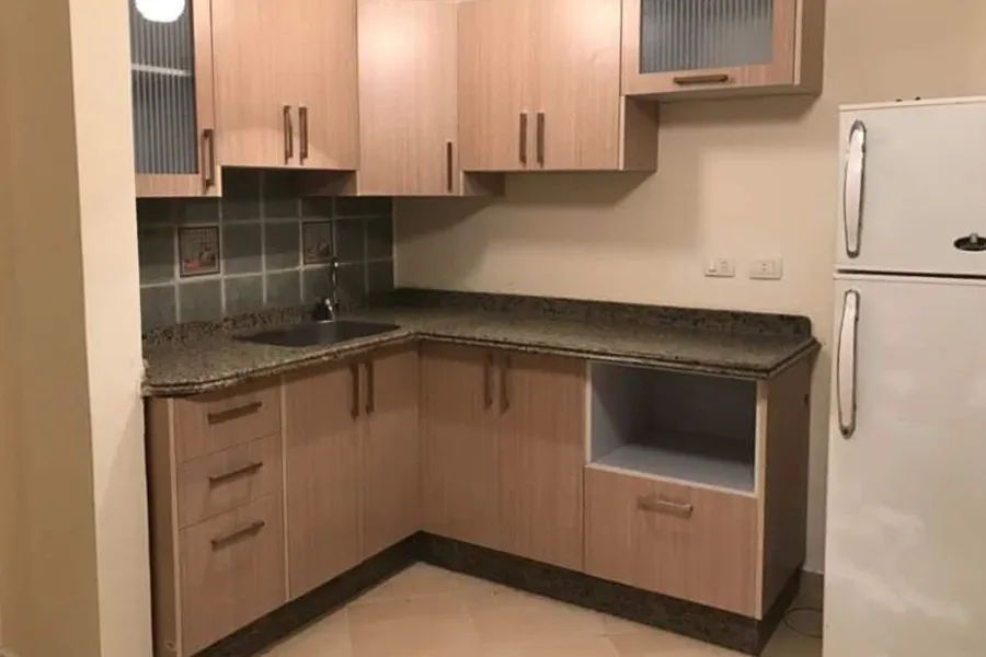 Chalet + Roof for sale (Emirates Heights) Ras Al-Hekma 100 m chalet + 100 m roof