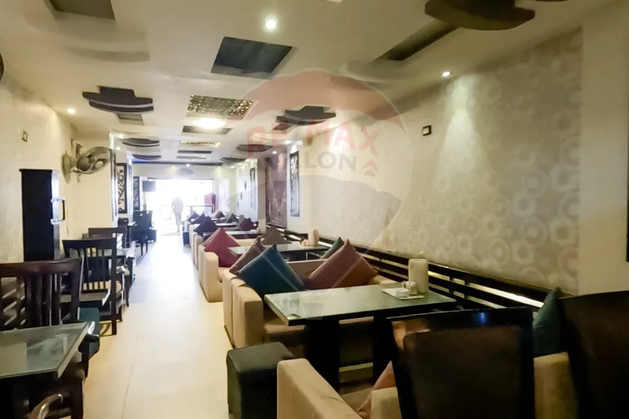Equipped cafe for rent 220 m Al-Asafra (third number from the sea)
