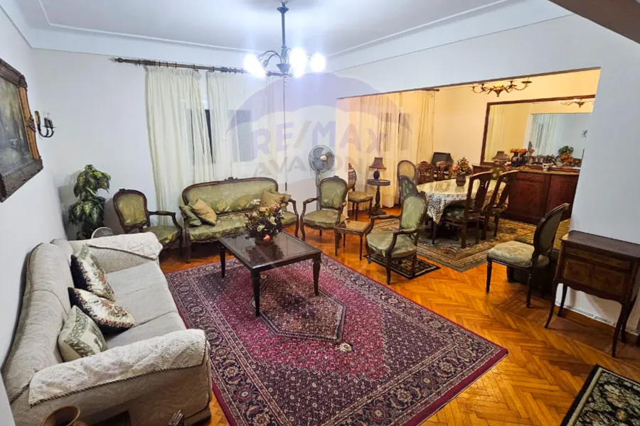 Furnished apartment for rent 140 m Smouha (Mostafa Kamel St.)