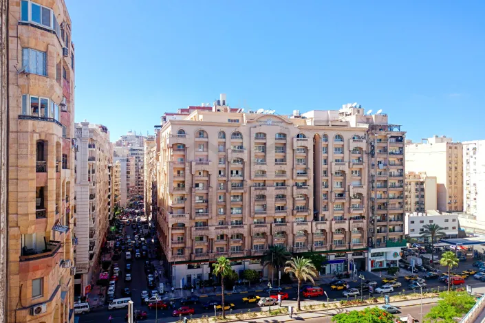 شقة للايجار المفروش 150 م سموحه (متفرع من ش فوزي معاذ)