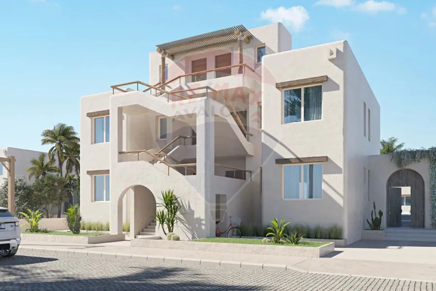 Ground Chalet with Garden (Hacienda West - Ras El Hekma) Corner for sale 100 m