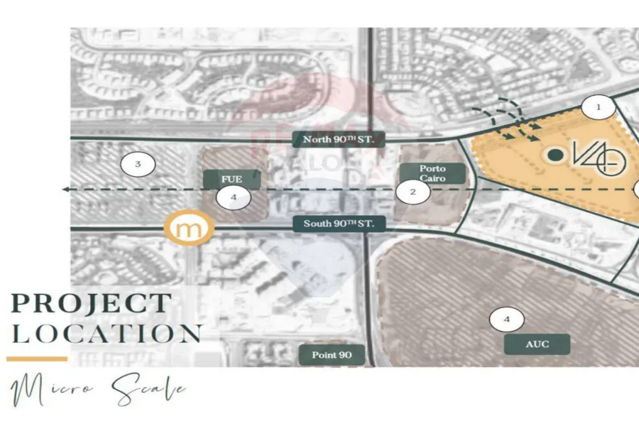 Villa for sale 289 m in the Fifth Settlement (V40 compound)