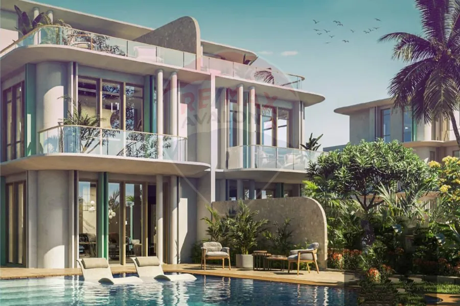 شالية ارضي بجاردن للبيع (مارسيليا بيتش 5) - 90 م +50 م جاردن