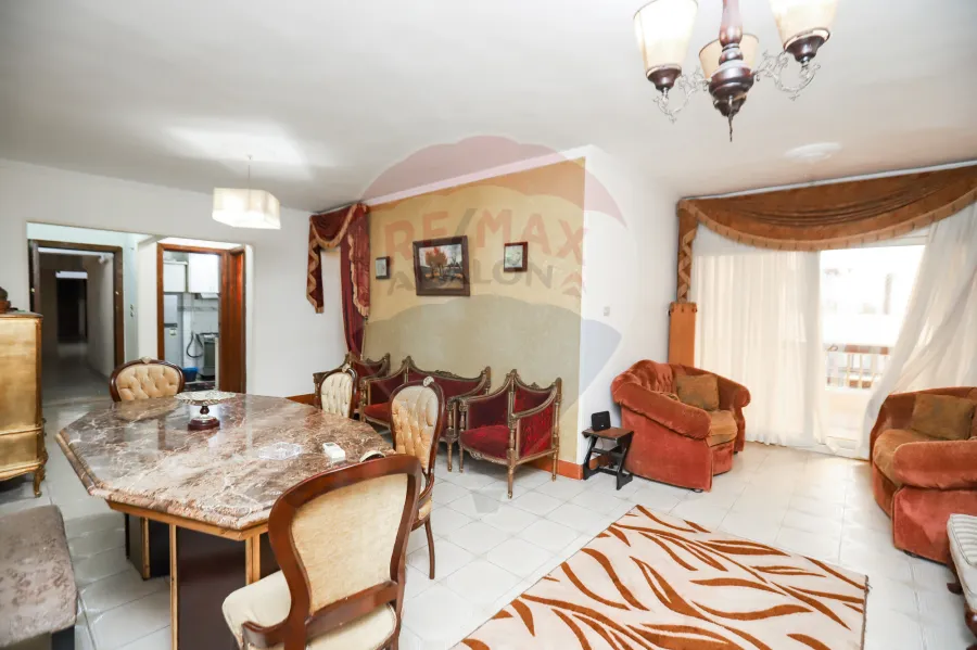 شقة للايجار المفروش 100 م ستانلى ( طريق الجيش )