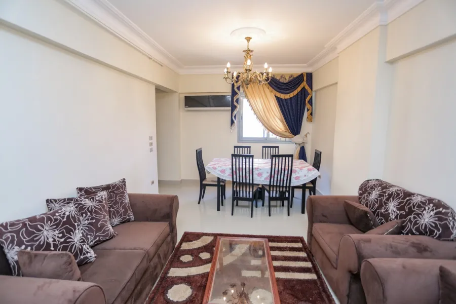 Furnitued Apartment for rent 125m Sidi Beshr