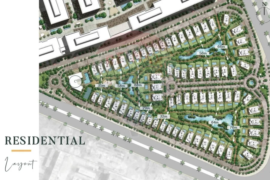 Villa for sale 289 m in the Fifth Settlement (V40 compound)