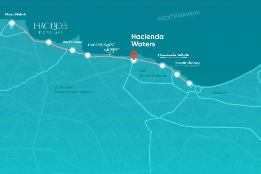 Chalet for sale (Hacienda waters - Sidi Abdelrahman) 103 m