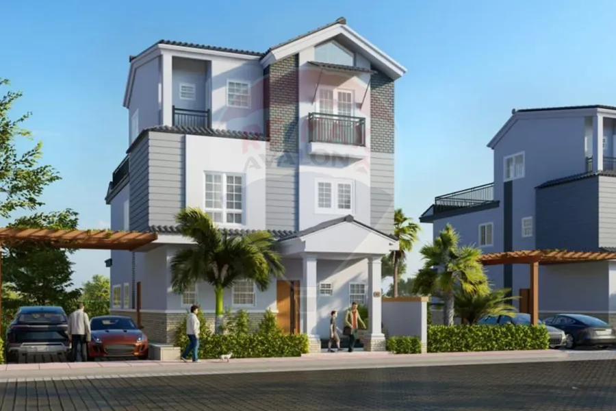 Townhouse for sale 279 m Smouha (Meadows Al Oruba Compound - Marouj)