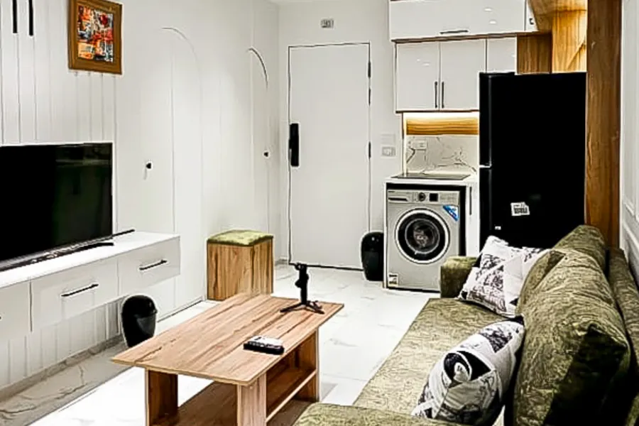 شاليه ارضي بجاردن للبيع (بورتو جولف - نيو جولف باي) 60 م