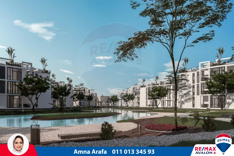 ستوديو للبيع 30م + 10م حديقة الساحل الشمالي (قرية زهرة)