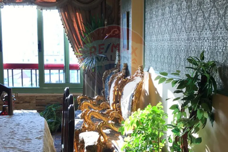 Furnished apartment for rent 160 m Roushdy (Abu Qir st.)