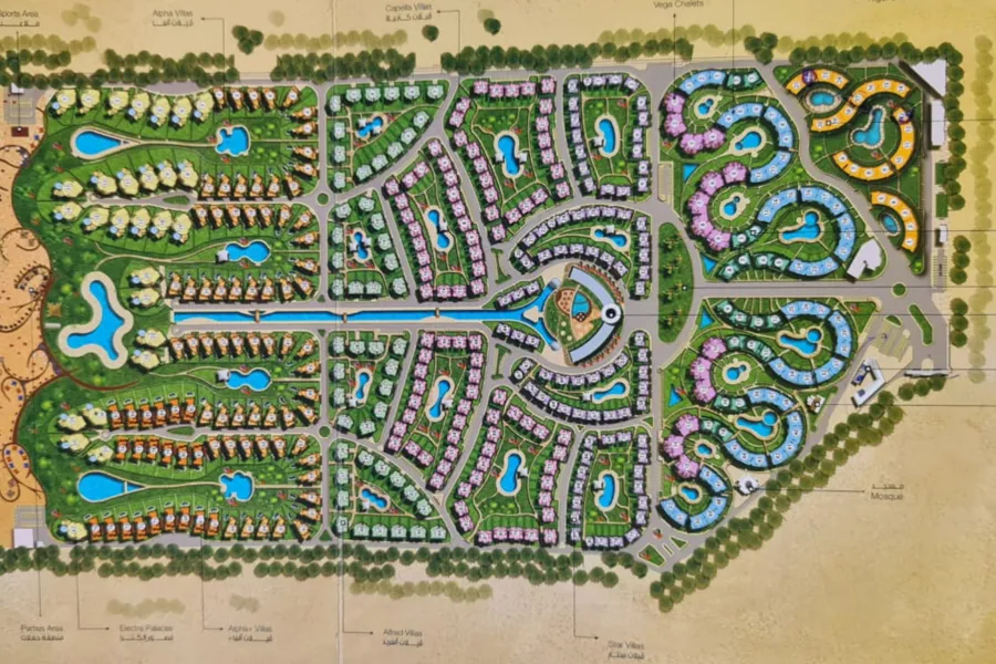 Ground chalet 92 m + garden 50 m furnished for sale (Marseilia Beach 4 - Sidi Abdel Rahman)