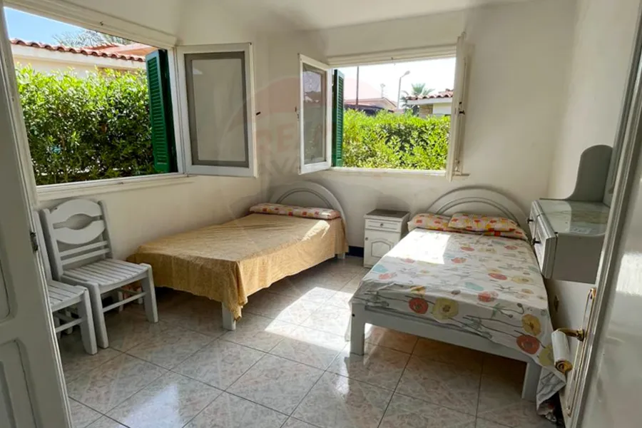 Ground chalet with garden for sale 266 m north coast (Gamaet El Dewal El Arabeya Village)