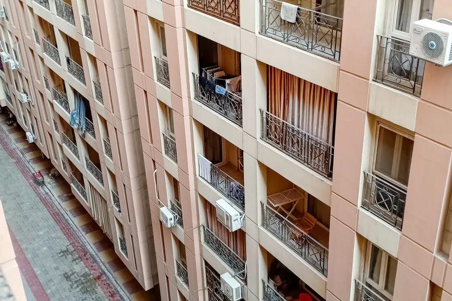 شقة للإيجار 130م سموحة (كومباوند الفيروزة)