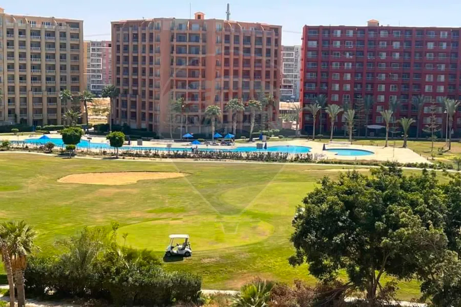 شالية أرضي بـجاردن للبيع (بورتو جولف) 60 م + 35 م جاردن