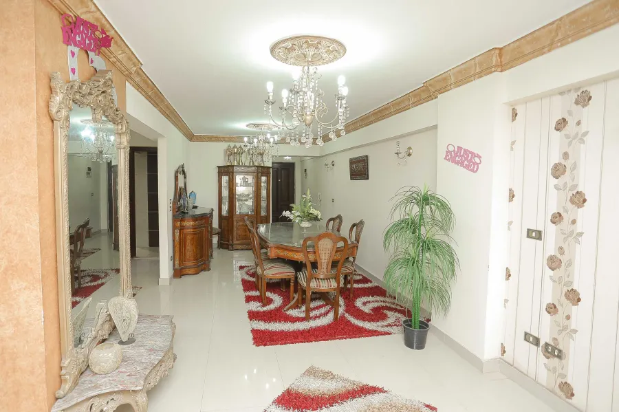 شقة دوبليكس للبيع 282م  سموحة (كمبوند جراند فيل)