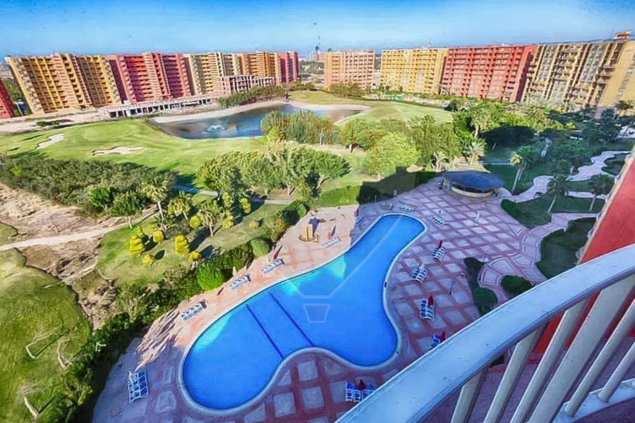 شالية أرضي بـجاردن للبيع (بورتو جولف) 60 م + 35 م جاردن